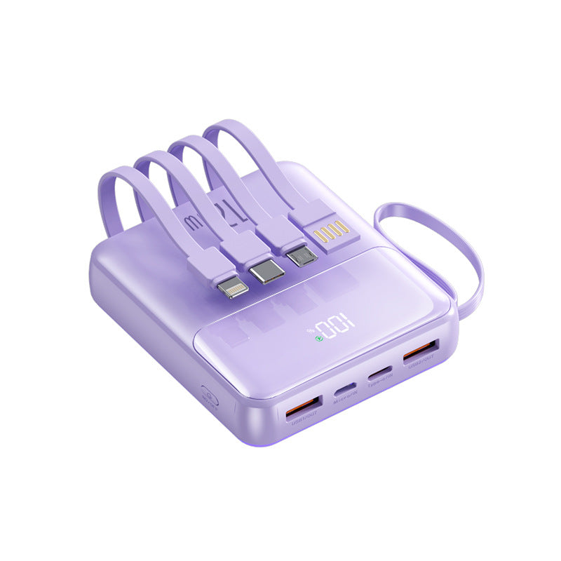 Super Fast Charge Mini Digital Display Power Bank