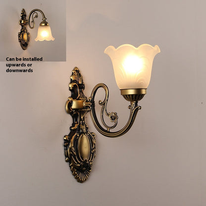 American Wall Lamp European-style About Bedroom Bedside Lamp Aisle Corridor