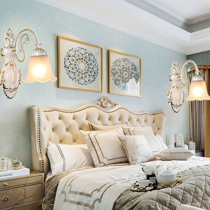 American Wall Lamp European-style About Bedroom Bedside Lamp Aisle Corridor