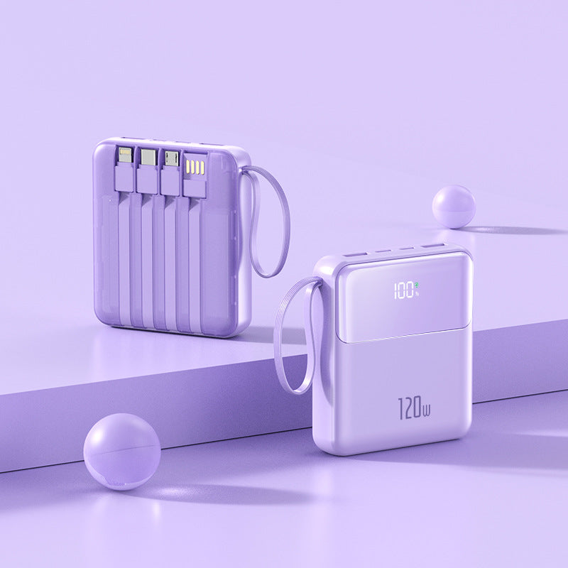 Super Fast Charge Mini Digital Display Power Bank