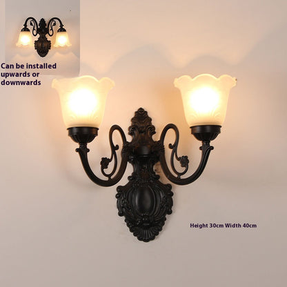 American Wall Lamp European-style About Bedroom Bedside Lamp Aisle Corridor