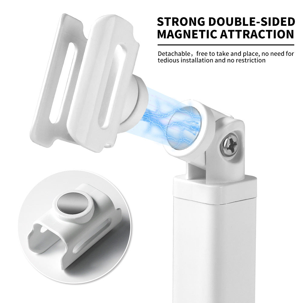 Pink LED Nail Lamp Kit – Handheld UV Light with 360° Rotating Stand for Gel Nails & Tips