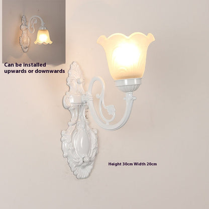 American Wall Lamp European-style About Bedroom Bedside Lamp Aisle Corridor