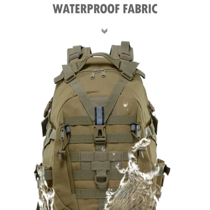 Adventure Ready: 30 - 40L Waterproof Backpack
