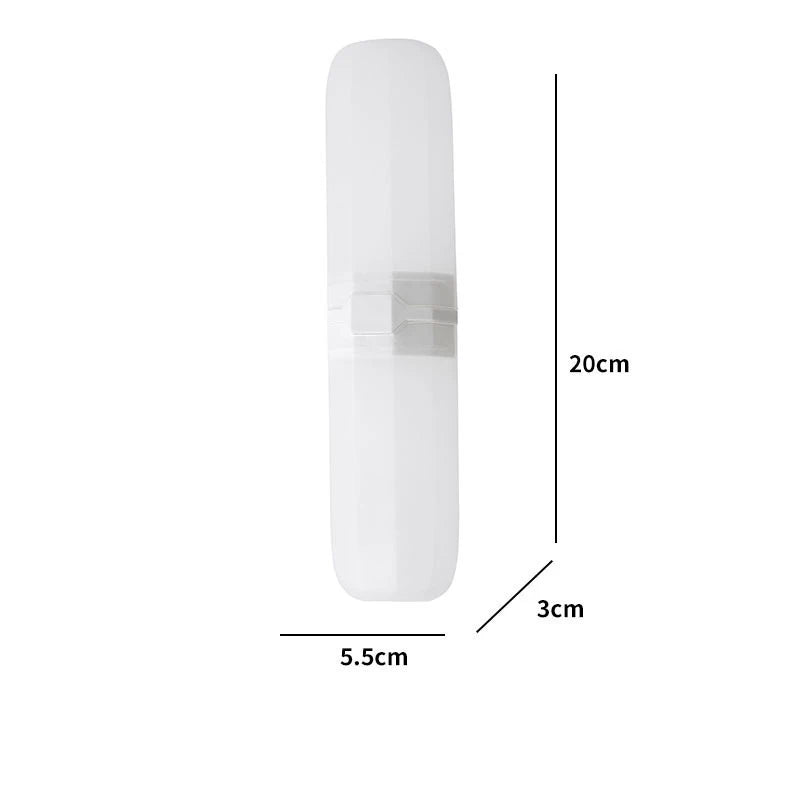 Portable Travel Toothpaste Toothbrush Protector Case