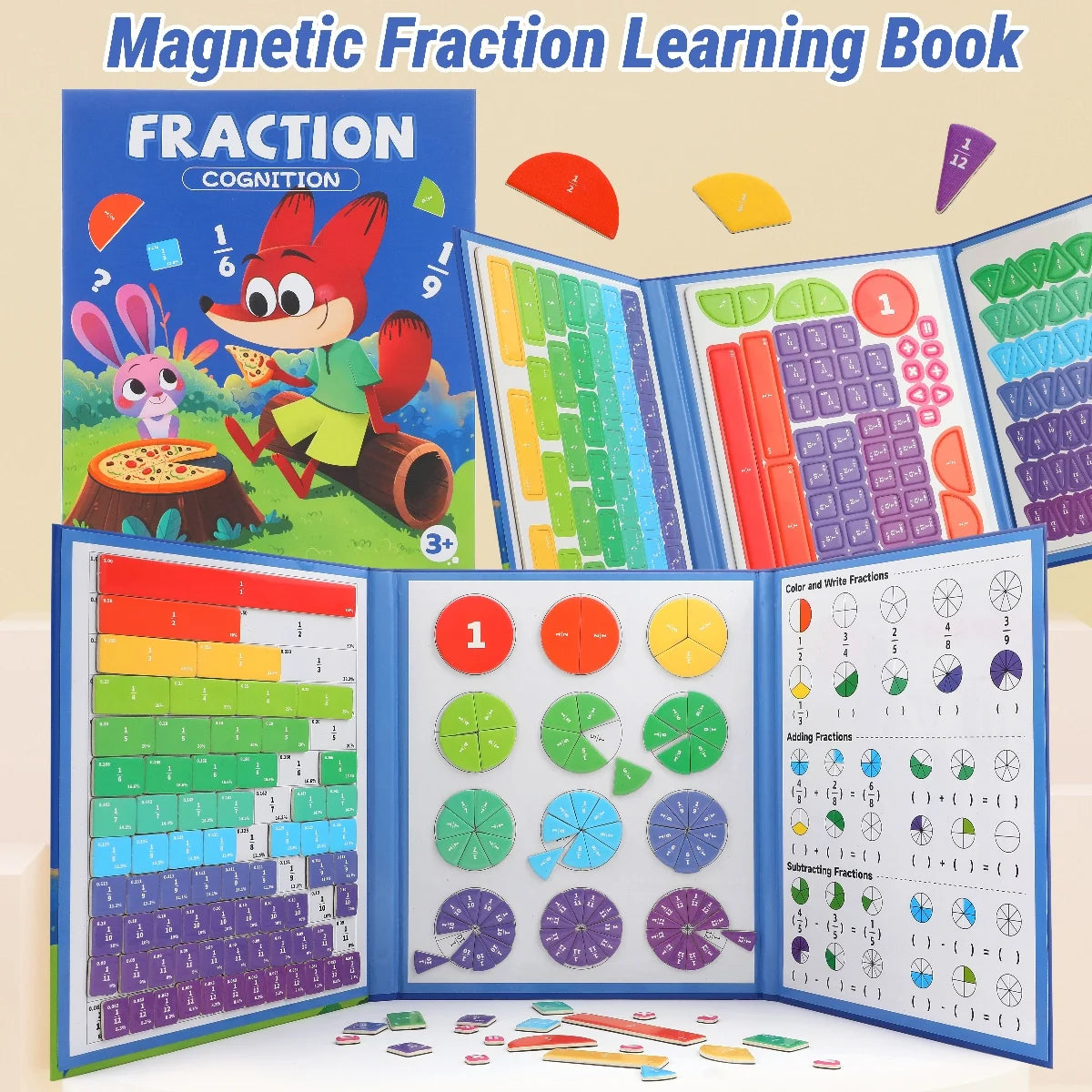 FracMag™ Discs – Visual Learning Made Simple