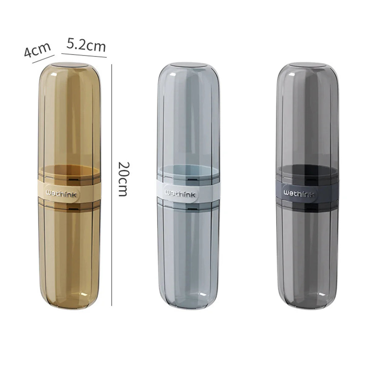 Portable Travel Toothpaste Toothbrush Protector Case