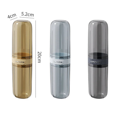 Portable Travel Toothpaste Toothbrush Protector Case