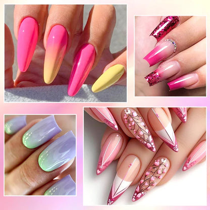 7pc Nail Gel Polish Set
