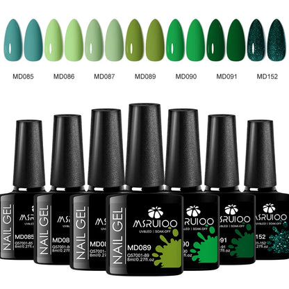 7pc Nail Gel Polish Set