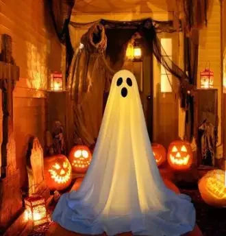 SOLD OUT !!! Glowing Halloween Standing Ghosts