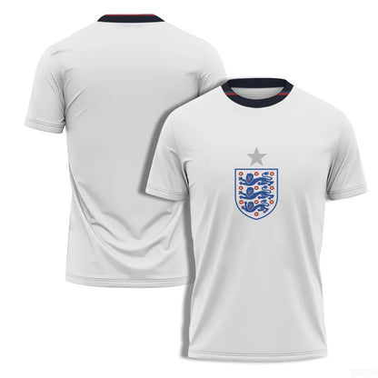 Summer Jerseys 2024 New Round Neck Match Team Uniform 3D Printed T-shirt Short Sleeved Men's Sportswear Children's Clothing