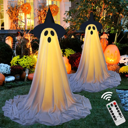 SOLD OUT !!! Glowing Halloween Standing Ghosts