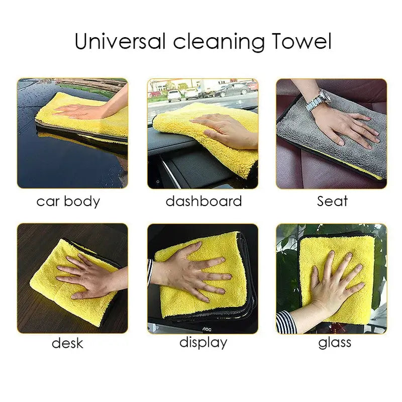 microfiber car cleaning towel