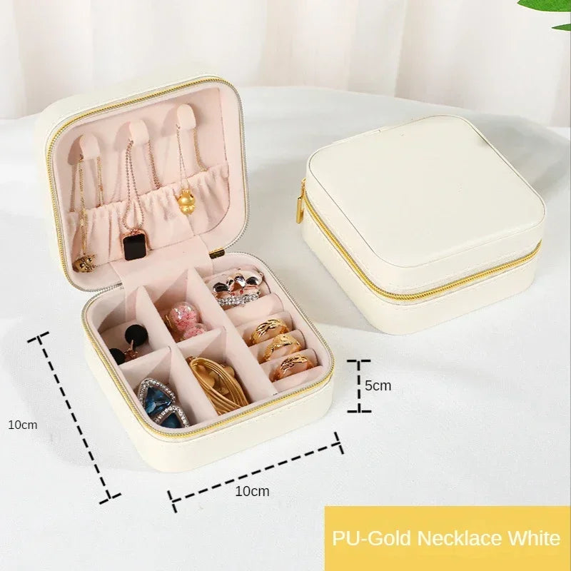 Latest Jewellery Organizer Box ,for Travelling Leather Box ,Hair Accessories