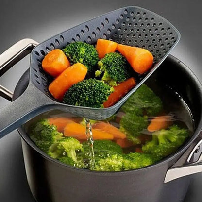 SpiderSkim™ Stainless Steel Skimmer Spoon – Multi-Purpose Strainer Ladle