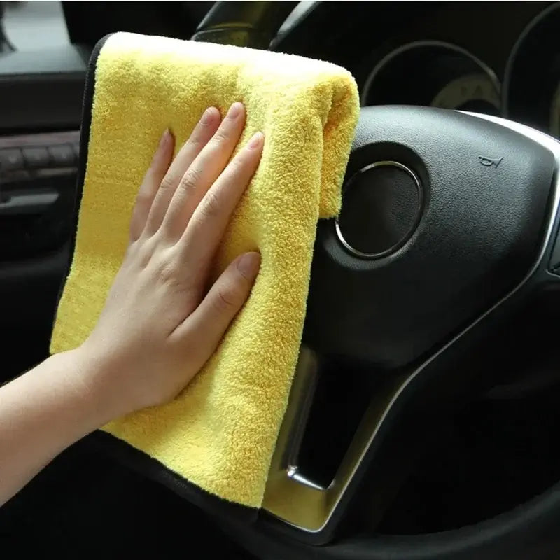 microfiber car cleaning towel