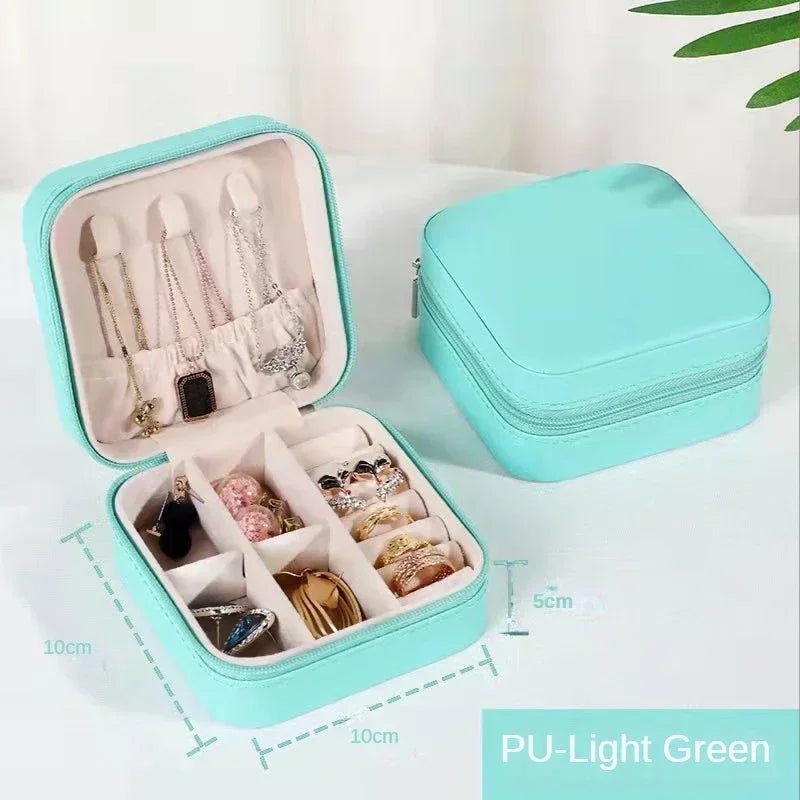 Latest Jewellery Organizer Box ,for Travelling Leather Box ,Hair Accessories