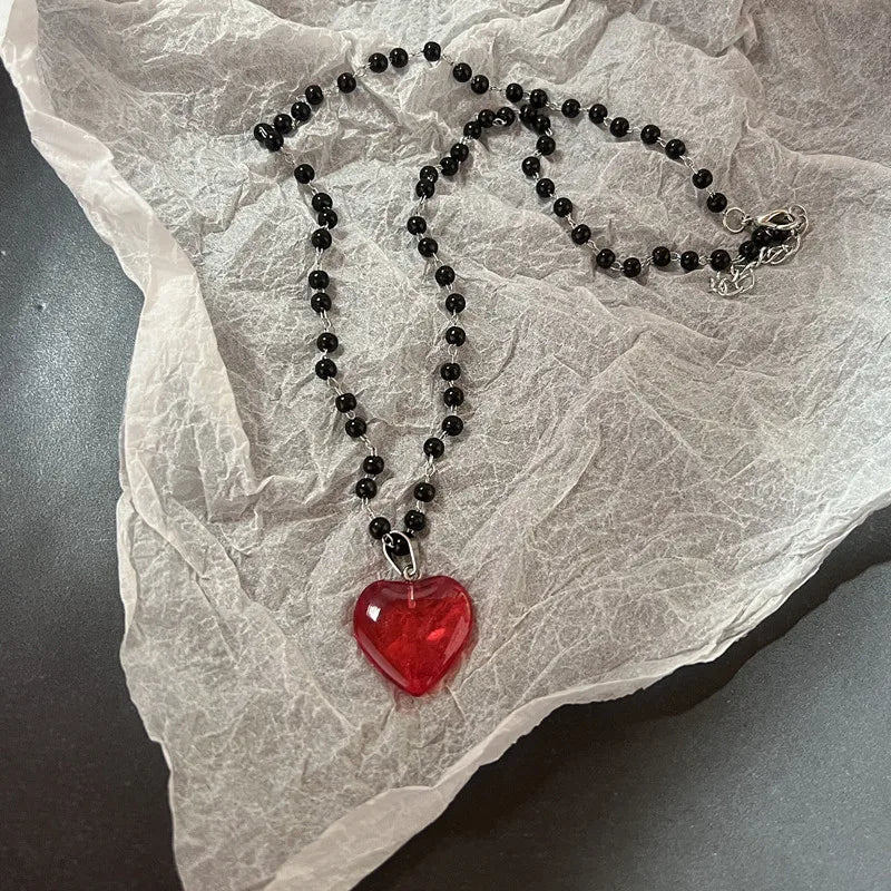 Unisex Star Pendant Leather Rope Necklace